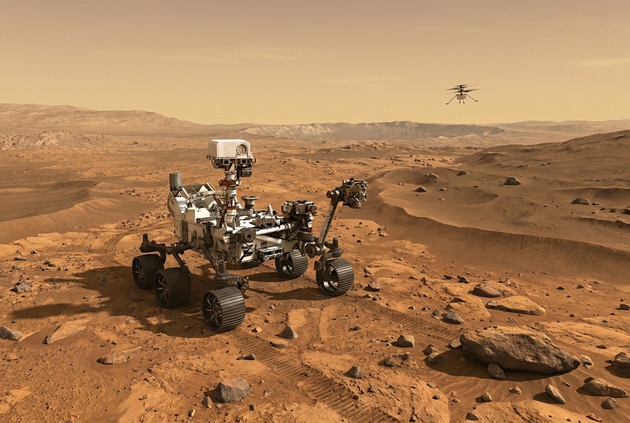 Łaziki Marsjańskie: Co Odkryły Perseverance i Curiosity na Czerwonej Planecie?